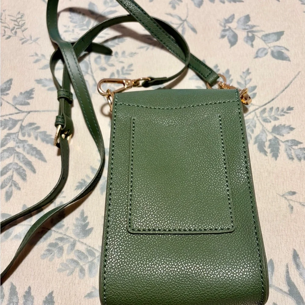 Oceans End Emerald Crossbody Phone Pouch - Picture 5 of 7